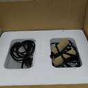 Homesy Vibration Plate Exercise Machine, Vibrating Plate for Lymphatic Drainage, Full Body Shaking Workout Fitness Platform Board, Sport Gym Equipment for Weight Loss Fat Burner (Gray)