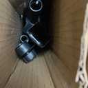 Amazon Basics Adjustable Folding Sheet Music Stand for School Music Program, Bands, Ensembles, 31" to 55" Height, Black