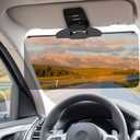 Sun Visor Extender for Car, UV400 Polarized Car Visor Extender Sun Blocker, Safe Driving Extension for Anti-Glare, UV Ray, Stray Light, Universal for Sedan/Van/SUV (1 Pack)
