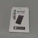 Wallet Tracker Card Android, IP68 Waterproof Smart Card Luggage Tracker Compatible with Google Find Hub (Android Only), Rechargeable Item Locator Finder, Slim Tracking Card for Wallet, Black