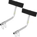 VEVOR Boat Trailer Guide on, 2PCS, Short Bunk Guide-Ons Steel Trailer Guides w/Carpet-Padded Boards, Complete Mounting Accessories Included, for Ski Boat, Fishing Boat or Sailboat Trailer