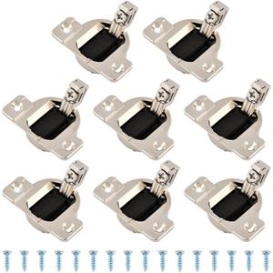 8-Pack Replacement for Blum 110 Degree Screw-in Compact 33 Cabinet Door Hinges, with Screws, Mounting Plate Not Included