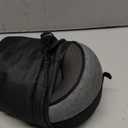 Advanced Memory Foam Neck Travel Pillow, Neck Pillow Airplane with Eye Mask & Ear Plugs, Designed for The Comfort of Travel & Office, Travel Pillow for Plane, Car, Home, Work, Dark Grey