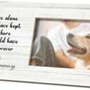 SRADMO Pet Memorial Photo Frame - 12x6, Cat & Dog Frames for Loved Ones Lost, Picture Frame for Pet Remembrance