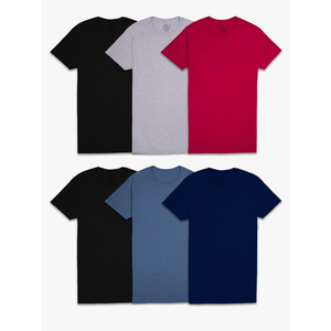 Fruit of the Loom Men's Crew Tee Undershirts, Moisture Wicking & Tag Free, Small Size Fruit of the Loom Men's Crew Tee Undershirts, Moisture Wicking & Tag Free, Small Size
