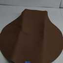 Non Skid Rubber Furniture Pads for Recliners, Furniture Grippers, Gripper Pads, Anti Slide Furniture Pads Hardwood Floor Protector, Fits Recliners, Swivel Chairs, Brown Solid Pad (27.5 Outside Diameter)