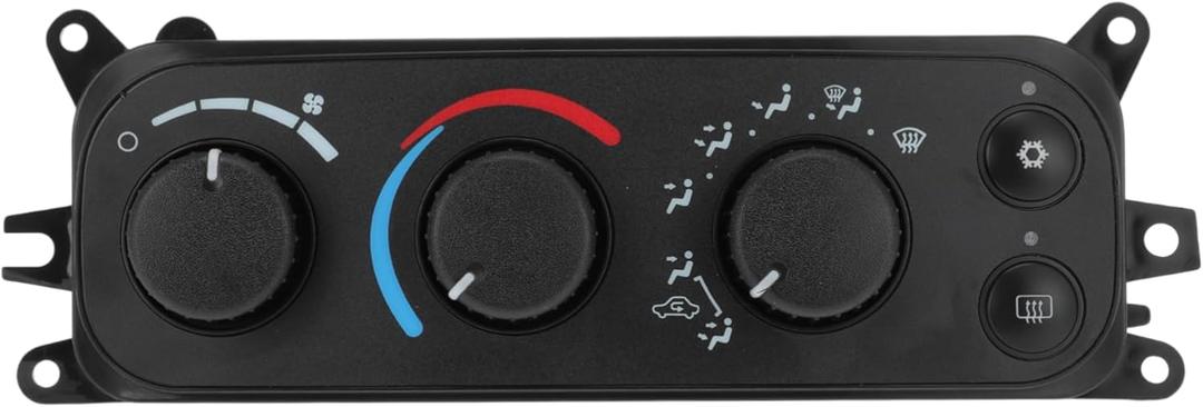 A/C Heater Climate Control Module for Dodge for Ram 1500 2500 3500 02-05 for Dodge Dakota 01-04 HVAC Control Switch Panel No.55055905AA/599-212