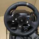 Logitech G920 Driving Force Racing Wheel and Floor Pedals, Real Force Feedback, Stainless Steel Paddle Shifters, Leather Steering Wheel Cover for Xbox Series X|S, Xbox One, PC, Mac - Black