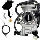 Carburetor & Throttle Cable Replace for Hond Foreman 450 TRX 450 TRX450ES TRX450FE TRX450FM TRX450S TRX 400 TRX 400FW ATV Carburetor Rancher TRX350 350 ES FE FM TE TM TRX 300 TRX 300 FW Carburetor