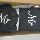 GoSports Wedding Theme Cornhole Bag Set - Includes 4 Black Mr Bags and 4 White Mrs Bags, One Size