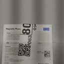 SYNCWIRE Magnetic Phone Ring Holder for MagSafe - Glitter Phone Grip Stand with 360 Rotation Finger Ring Kickstand Blingbling Compatible with iPhone 17 16 15 14 13 12 Pro Max MagSafe Accessories (Single Ring-1PCS-Glitter Black)