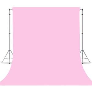 Pink Photography Backdrops for Photoshoot, Photo Booth Video Shooting Photo Backdrop, Photo Studio Portrait Background for Photography 8FTx10FT