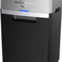 BONSEN Heavy Duty Paper Shredder, 24-Sheet Cross-Cut Shredder, 40-Min Continuous Running Time, Commercial Grade Shredder for Office, 9-Gallon Big Basket, 55dB Super Quiet, P-4 High Security (S3105)
