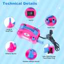 Nulink Electric Balloon Pump, Portable Electric Balloon Blower Machine Balloon Air Pump Dual Nozzle 110V 600W Balloon Inflator for Party Decorations