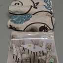 SearchI Dining Room Chair Covers Set of 4, Stretch Printed Parsons Chair Slipcovers Super Fit Spandex Removable Washable Kitchen Chair Protector Cover for Dining Room, Hotel, Ceremony (Ball Flower)