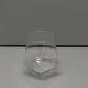 BESTSTAR 40 PCS Clear 12 Oz Plastic Wine Whiskey Glasses, Diamond Stemless Unbreakable Disposable Wine Glasses for Parties, Ideal for Weddings, Christmas, Halloween,Holidays,pool party,Daily Use