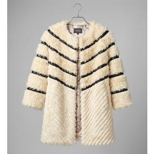 Girl's Fur Coat Size M