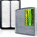 COCOAUTO Cabin Engine Air Filter Kit for Honda CRV 2.0L Hybrid Only (2023-2025), Accord Hybrid (2023-2025), Civic Hybrid 2025, Replace 172206MAJ01, LX3763 (Not for Gas)