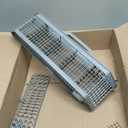 Universal Dishwasher Cutlery Basket Replacement WD28X10128 Dishwasher Utensil Silverware Basket, Compatible with Part No. AH959351, EA959351, PS959351, WD28X10127, WD28X10132