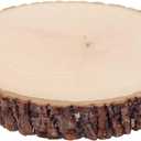Walnut Hollow Thick Rustic Basswood Round, 10-14" Wide - for Wood Burning, Home Dcor, and Rustic Weddings
