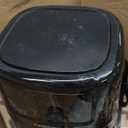 CHEFMAN 2 Qt Mini Air Fryer  Digital Space-Saving Compact Air Fryer with Nonstick and Dishwasher Safe Basket, Quick & Easy Meals in Minutes, Features Digital Timer and Shake Reminder  Black