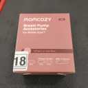 Momcozy Full Set Collector Cup Only Compatible with Momcozy Mobile Style | M6 NOT for Others. Original Mobile Style | M6 Breast Pump Replacement Accessories DoubleFit Flange 24mm (Regular-Overall)