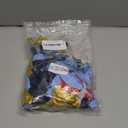 Blue Gold Balloons Garland Arch Kit, Navy Blue Light Blue Metallic Gold Blue Balloon Arch Kit, Macaron Blue Gold Confetti Balloon for Birthday Wedding Graduation Baby Shower Party Decorations