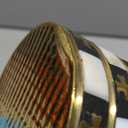 3-Layer Brass & Mother of Pearl Trinket Box  Elegant Decorative Storage for Jewellery, Keepsakes, Home Decor & Gifting (7 x 6 cm)