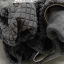 Couch Cushion Covers for Sectional Sofa L Shape Washable Separate Seat Chaise Couch Cover Stretch Sofa Slipcovers with 2 Pcs Pillowcases(2 Seater + 1 Chaise, Dark Grey)