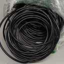 Cat 6 Ethernet Cable 150 ft, 10Gbps High Speed Ethernet Cable, Outdoor&Indoor, Rj45 Cat6 Cable Internet Cable for Computer, Router, Modem, PS4/5, Xbox, Gaming- Black