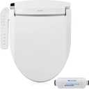 Brondell LT89 Swash Electronic Bidet Toilet Seat for Elongated Toilets & SWF44 Swash Bidet Filter Bundle