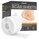 Silicone Scar Sheets,Silicone Scar Tape for Removal Treatment,Medical Grade Scar Tape for Surgical Scars,White,1.2" x 42" Roll - 1.07M