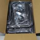 StorageWorks 160L Laundry Basket with Wheels, Large Rolling Hampers for Clothing Organizer, Dirty Clothes Basket for Hotel, Home, Closet, Dorm, Grey