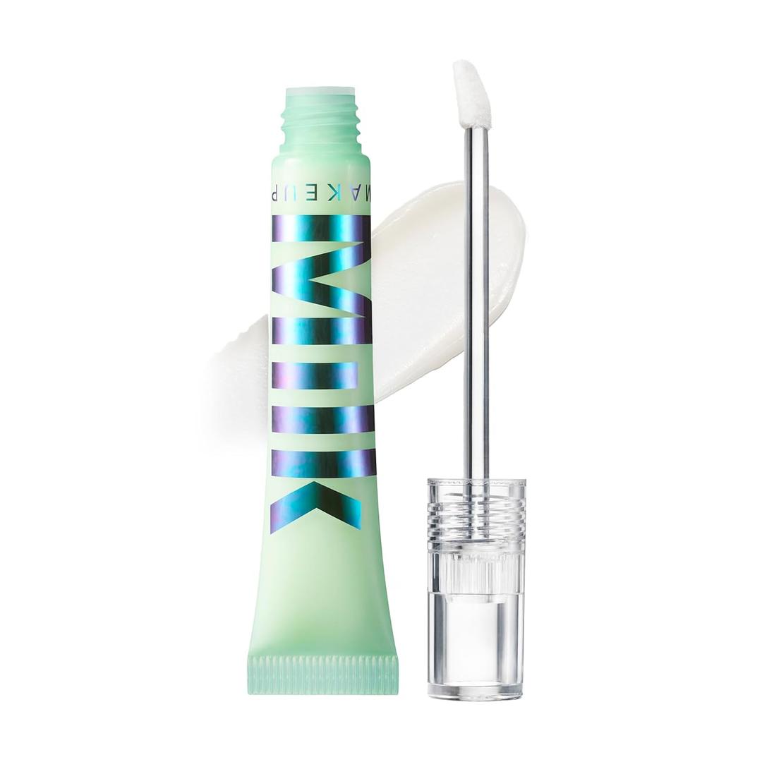Milk Makeup Hydro Grip Eye Primer with Hyaluronic Acid  Clear Primer for Eyeshadow + Undereye Concealer  Grips Makeup, Hydrates + Smooths Skin for Crease-Free, Long-Lasting Wear  0.29 oz