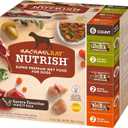 Nutrish Rachael Ray Premium Natural Wet Dog Food, Savory Favorites Variety Pack, 8 Ounce Tub (Pack of 6) (EXP 09/19/26)