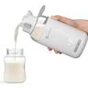 Portable Water and Milk Warmer, HIYAKOI Bottle Warmer On The Go Fast Heating for Baby Formula Breastmilk, 6 Hour Keep Warm, 9oz