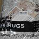 Madane 8x10 Area Rugs for Living Room, Machine Washable Vintage Rug with Anti-Slip Backing, Soft Floral Print Large Rugs, Foldable Thin Area Rug for Bedroom Dining Room (8 x 10, Mutil) (Multi Color)