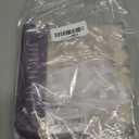 jinchan Gray Floral Kitchen Curtains 30 Inch Linen Tier Curtains Farmhouse Cafe Half Window Drapes Over Sink Light Filtering Grey on Beige for Living Room Laundry RV Rod Pocket 2 Panels