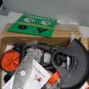 20000 RPM Electric Weed Wacker with Wheel,12 Brushless Cordless Weed Eater Battery Powered, 4-in-1 Brush Cutter/String Trimmer/Grass Trimmer/Lawn Mower,Edger Stringless Weed Trimmer,5 Blade,2 Battery