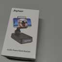 Gifts for Men Women, Phone Stand with Bluetooth Speaker and Charging Function 360 Rotable Angle Adjustable Cell Phone Holder with HD Stereo Sound Fits All Phones,Tablet (Black)