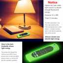 2 x Pinowu Remote Cover (2pcs) Compatible with Fire TV Stick 4K 1st Gen (2021) / Lite/Alexa Voice Remote 3rd Gen with Lanyard (Green and Sky Blue, Both Glow)(NOT for 4K 2nd 2024)