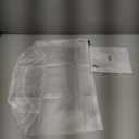 2 Pcs Mesh Sock Bag for Washing Machine, Washable Drawstring Design Travel Laundry Bags, Garment Washing Bags for Laundry Storage for Home Dorm Hotel Travel（11.8×15.7inch, 15.7×19.7inch）