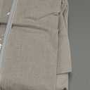 Unique Curtains 86 Inches Long for Living Room,Linen Farmhouse Modern Complete Blackout Custom Privacy Curtains for Windows Energy Efficient Closet Cover Pinch Pleated/Back Tab Birch Drapes 2 Panels (Natural)