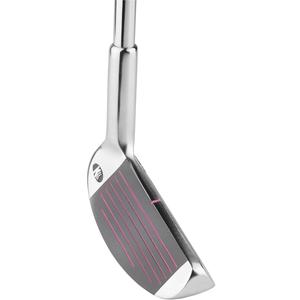 Intech Approach Two-Way Chipper Golf Club for Men/Women, 34.5", Right and Left Handed, 34.5 Inch, 34 Degree Loft, Chrome/Pink