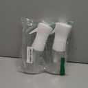 2 Pack Continuous Spray Bottles - Ultra Fine Mist Sprayer | Water Spray Bottle For Hair Mister Spray Bottle | Hair Spray Bottles For Hairstyling, Cleaning, Salons - 2pk 6.8 OZ / 200 ML White