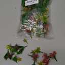 90 Pcs Mixed Model Plants Miniature Plants Mini Model Trees Green Shrubs Bush Model for Train Scenery Railway Sand Military Layout Park Garden Scene
