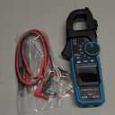 Clamp Meter DURFICST Digital Inrush Clamp Multimeter AC/DC 1000A 6000 Counts Amp Voltage Tester with VFD, LOZ Mode,Measures AC/DC Current Voltage NCV Temperature Resistance Capacitance Frequency (1000A Color Screen)