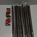 KAMANINA Curtain Rods for Windows 72 to 144 Inches (6-12ft) Long Heavy Duty Curtain Rod, 7/8 Inch Adjustable Decorative Drapery Rods with Netted Texture Finials, Bronze, Size: 32-144"