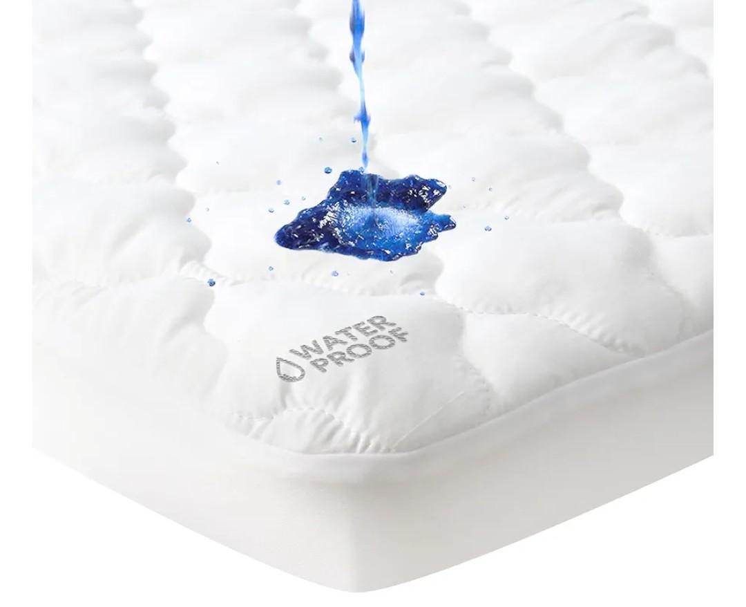 Moonsea Waterproof Pack and Play Sheets Compatible with 4moms Breeze Plus Playard, Pack and Play Mattress Pad, White