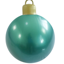 Jetec 4 Pcs Giant Inflatable Christmas Ball Large Xmas Inflatable Ornaments PVC Outdoor Holiday Blow Ball Outside Yard Lawn Porch Decorations 